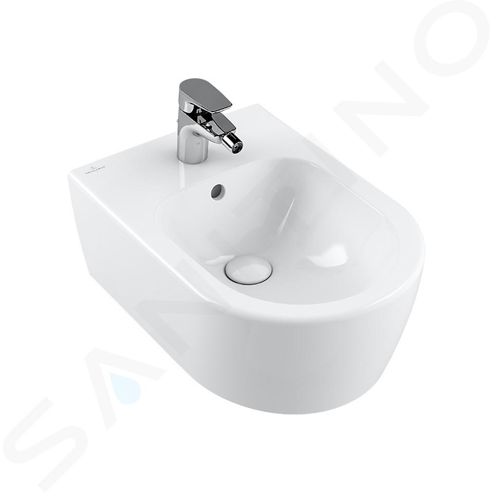 Villeroy & Boch Avento - Závěsný bidet 530x370 mm, alpská bílá 54050001