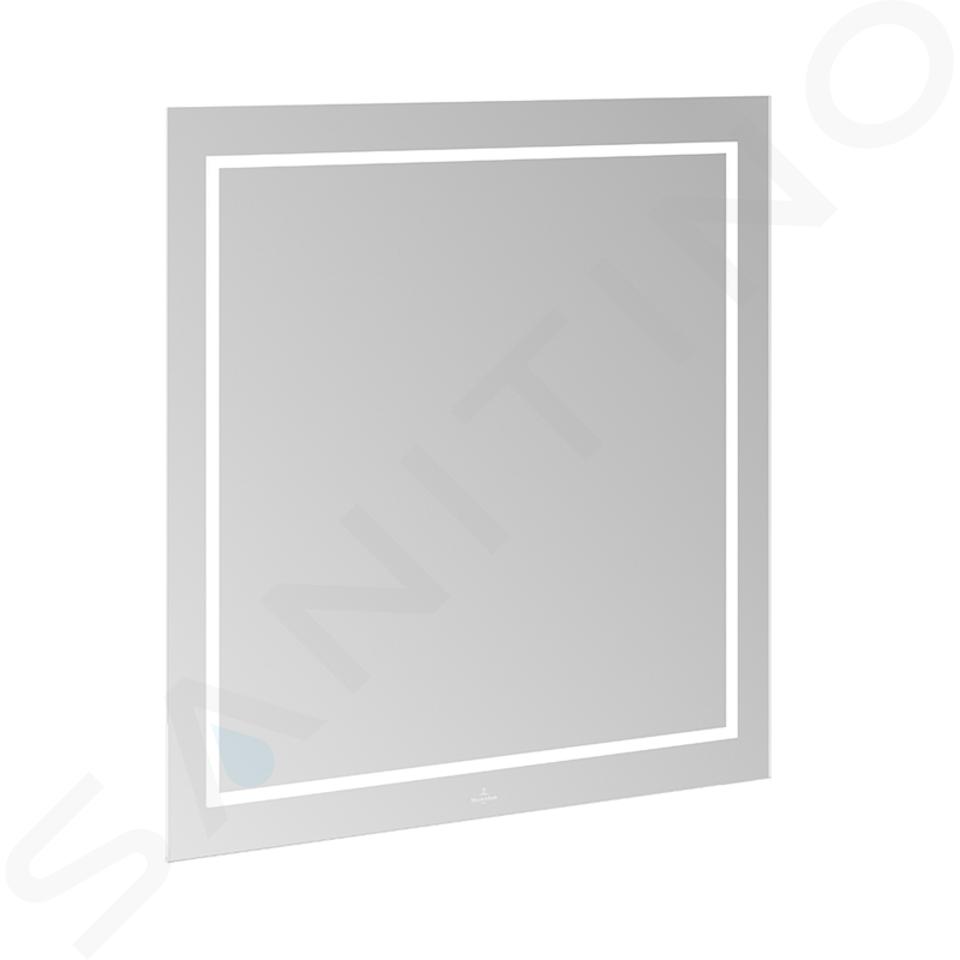 Villeroy & Boch Finion - Lustro z oświetleniem LED, 80x75x5 cm F6008000