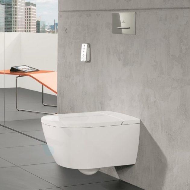 Andes Winkelcentrum Scepticisme Villeroy & Boch ViClean - Douche wc, Directflush, met CeramicPlus, alpine  wit V0E100R1 | Sanitino.nl