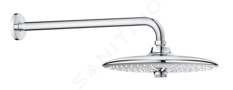 Grohe Euphoria SmartControl - Prysznic górny 260, 3 strumienie, ramię prysznica 380 mm, chrom 26458000