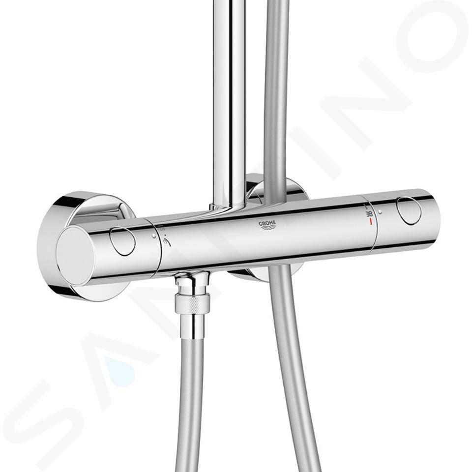 GROHE Tempesta Cosmopolitan Douche de pluie avec douche de tête et douchette  à main chrome - 27922000 