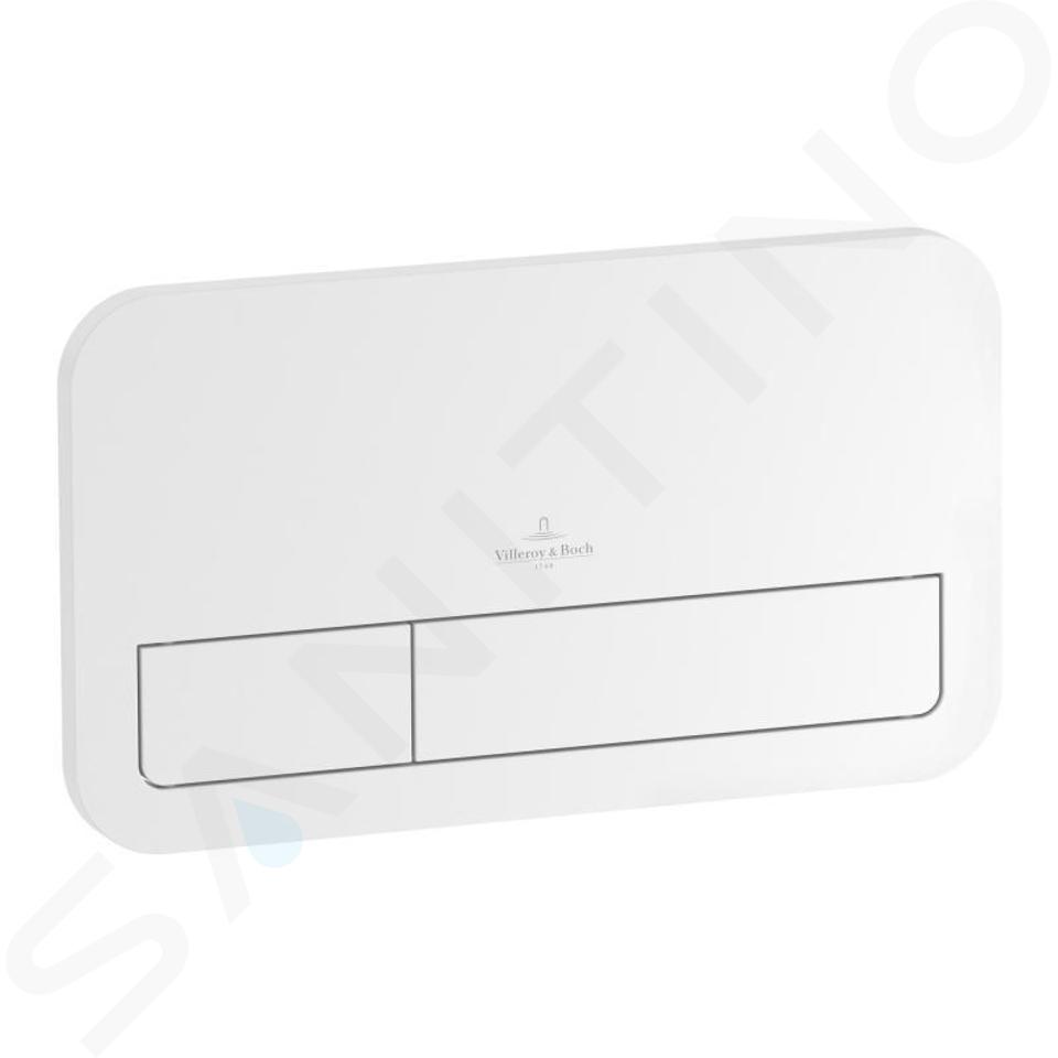 Villeroy & Boch ViConnect - Plaque de déclenchement E200, blanc 92249068