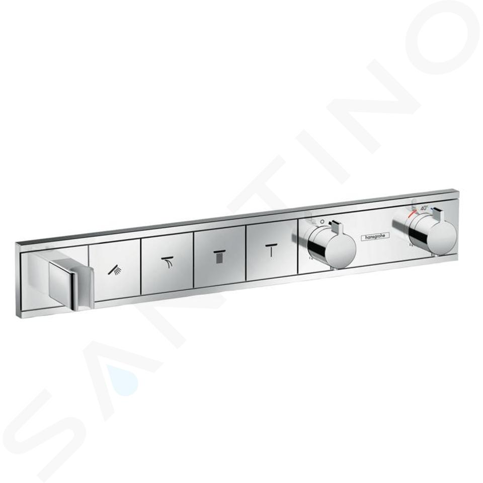 Hansgrohe RainSelect - Baterie pod omietku na 4 spotrebiče, chróm 15357000