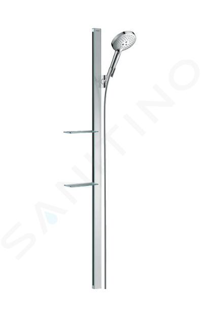 Hansgrohe Raindance - Zestaw prysznicowy Select S 120, 3 strumienie, drążek 1,50 m, chrom 27646000