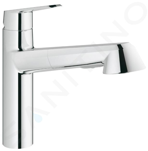 Grohe Eurodisc Cosmopolitan - Baterie chiuvetă, monocomandă, crom 32257002