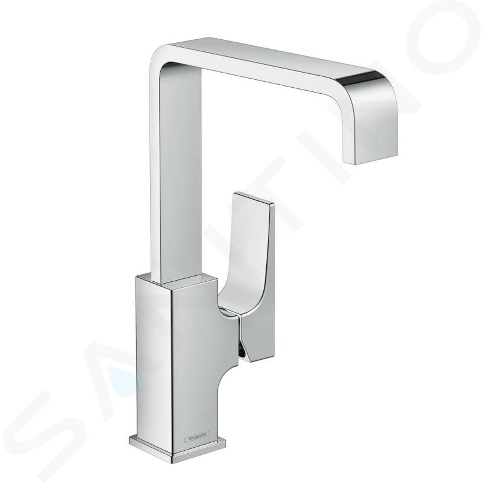 Hansgrohe Metropol - Baterie lavoar monocomandă 230 cu set de scurgere Push-Open,crom 32511000