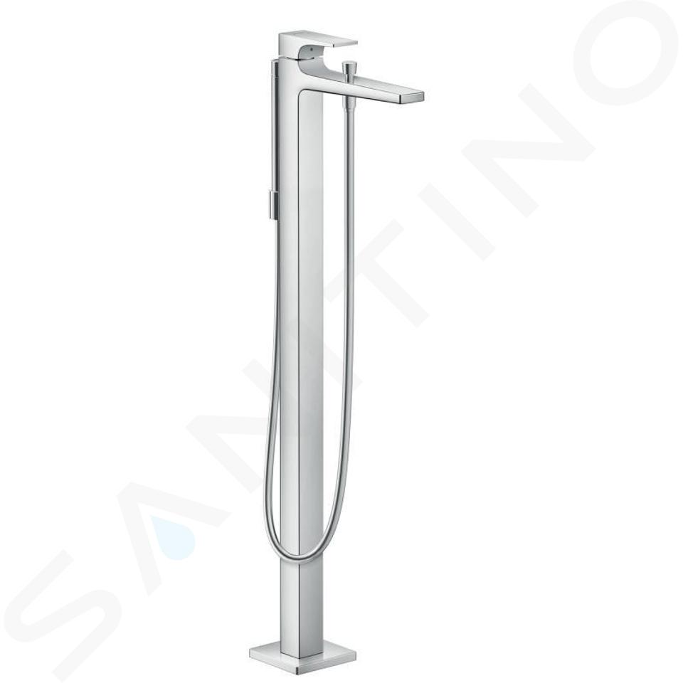 Hansgrohe Metropol - Grifo monomando de suelo para bañera, cromo 32532000