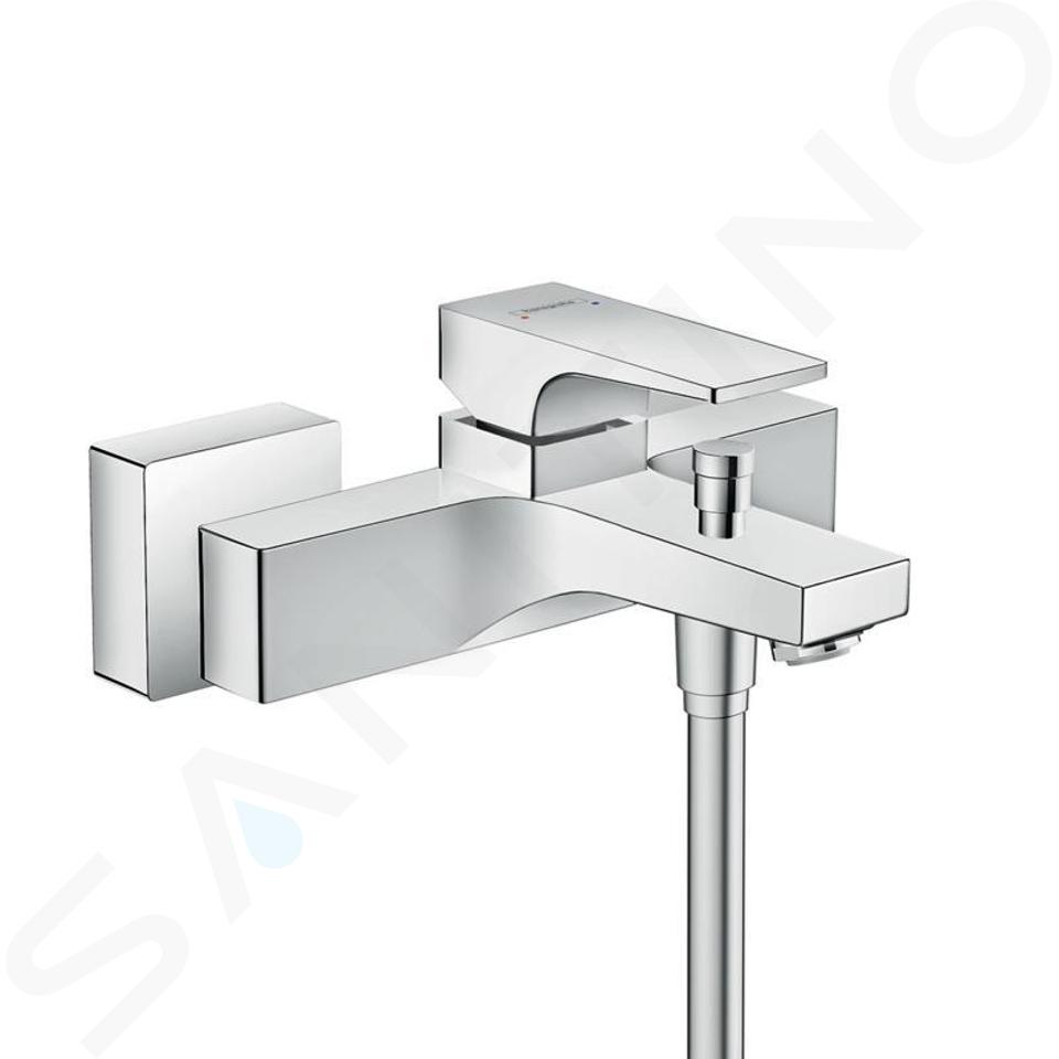 Hansgrohe Metropol - Miscelatore monocomando per vasca da bagno, cromato 32540000