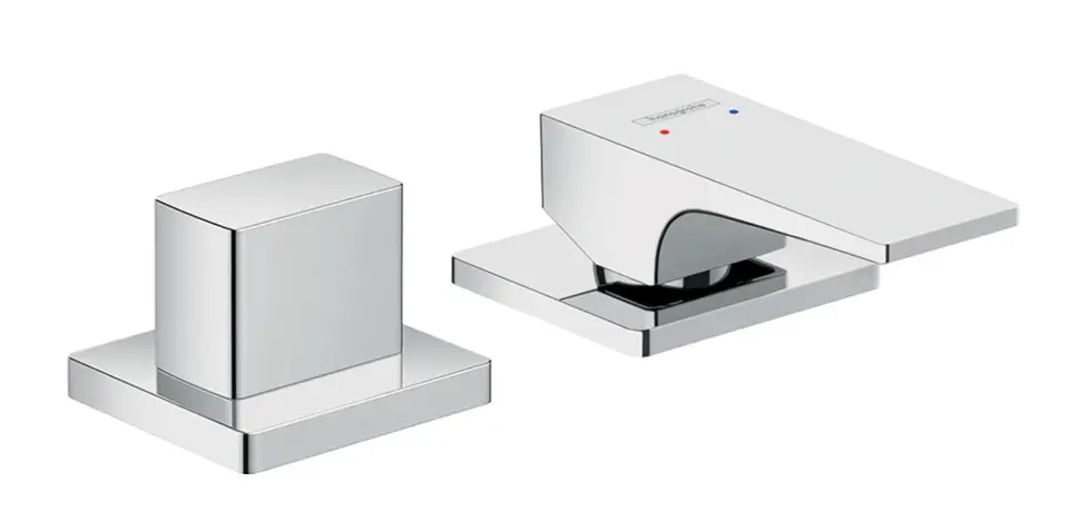 Levně Hansgrohe Metropol - Páková dvouotvorová baterie na okraj vany, chrom 32548000
