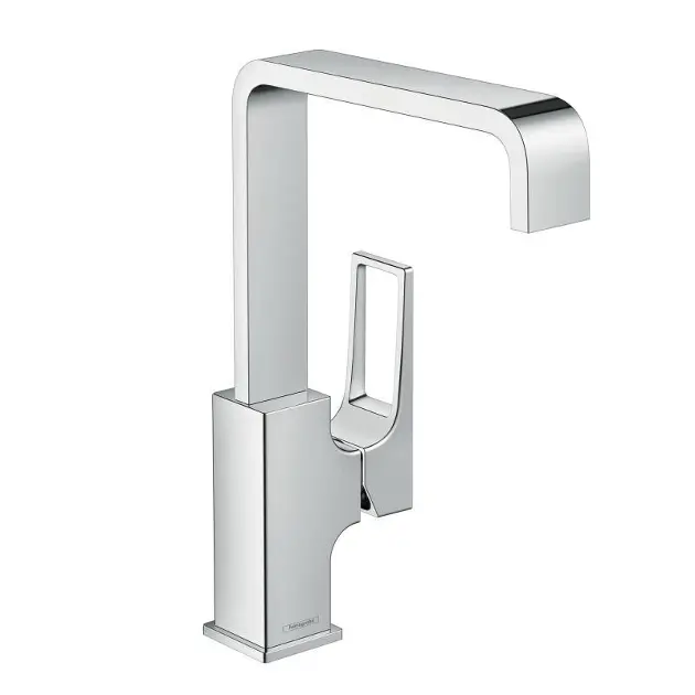 Hansgrohe Metropol - Umyvadlová baterie s výpustí Push-Open, chrom 74511000