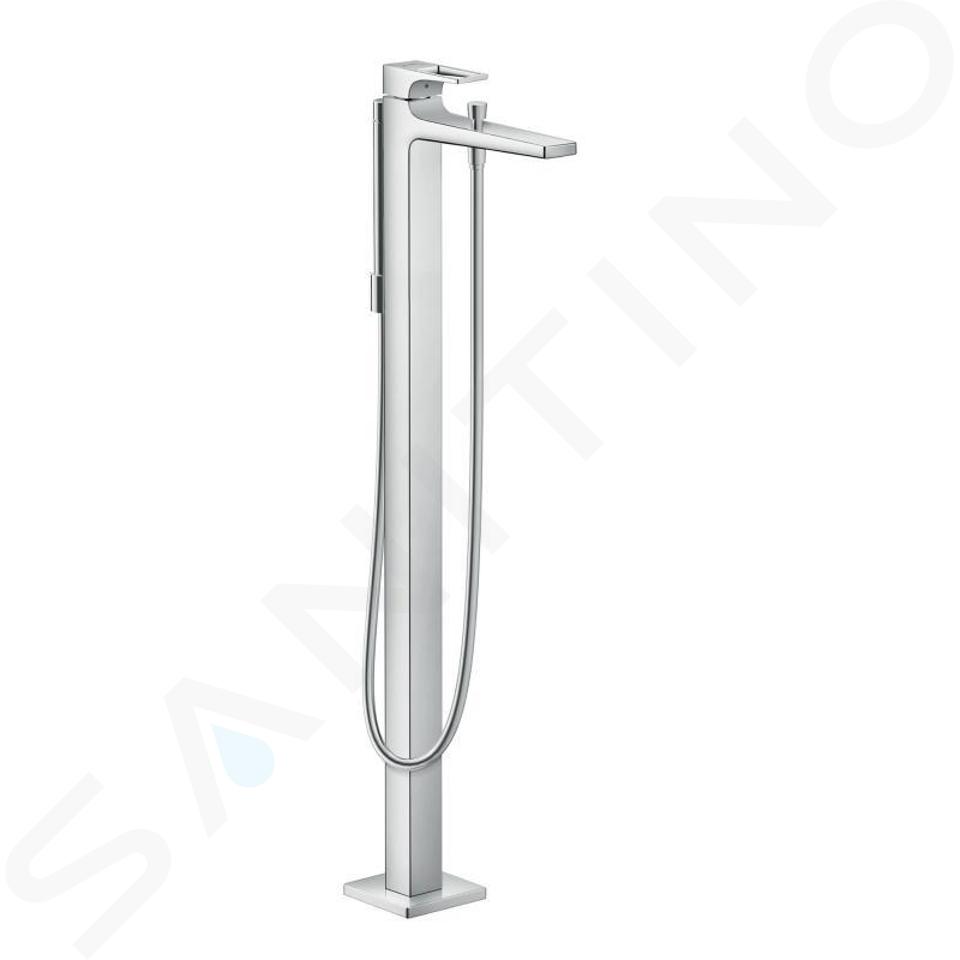 Hansgrohe Metropol - Jednouchwytowa bateria wannowa, wolnostojąca, chrom 74532000