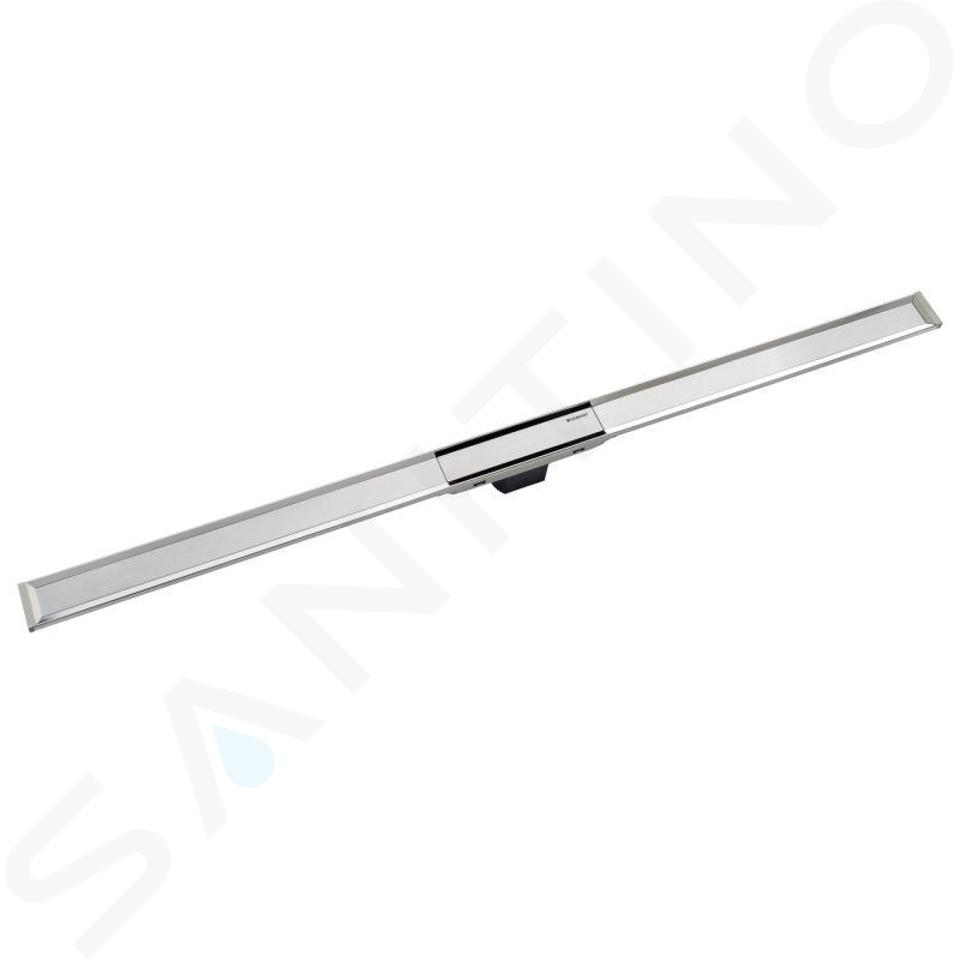 Geberit CleanLine - Odpływ liniowy ze stali nierdzewnej 20, 300-900 mm, stal polerowana/szczotkowana 154.450.KS.1