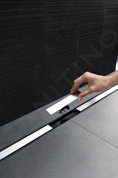 Geberit Accesorios - Rejilla con cierre para desagüe de suelo 130x130 mm,  acero inoxidable 388.107.00.1