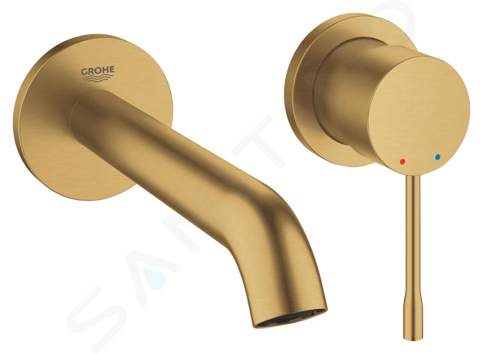 Grohe Essence - Grifo de lavabo M de 2 orificios, Cool Sunrise cepillado 19408GN1