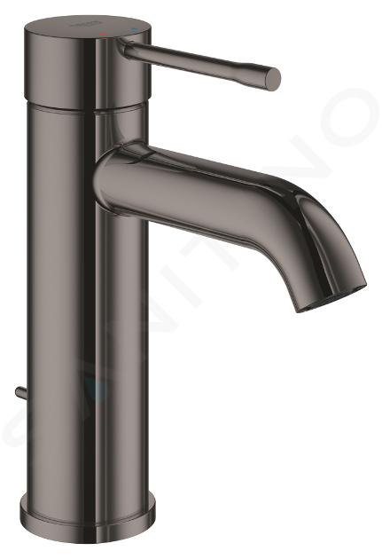 Grohe Essence - Miscelatore monocomando per lavabo, con sistema di scarico, grafite scura 23589A01