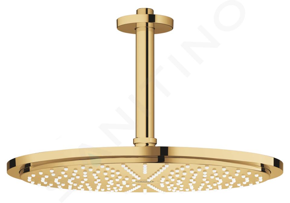 Grohe Rainshower Cosmopolitan - Rociador de ducha 310, brazo de ducha 14 cm, 1 chorro, Cool Sunrise 26067GL0