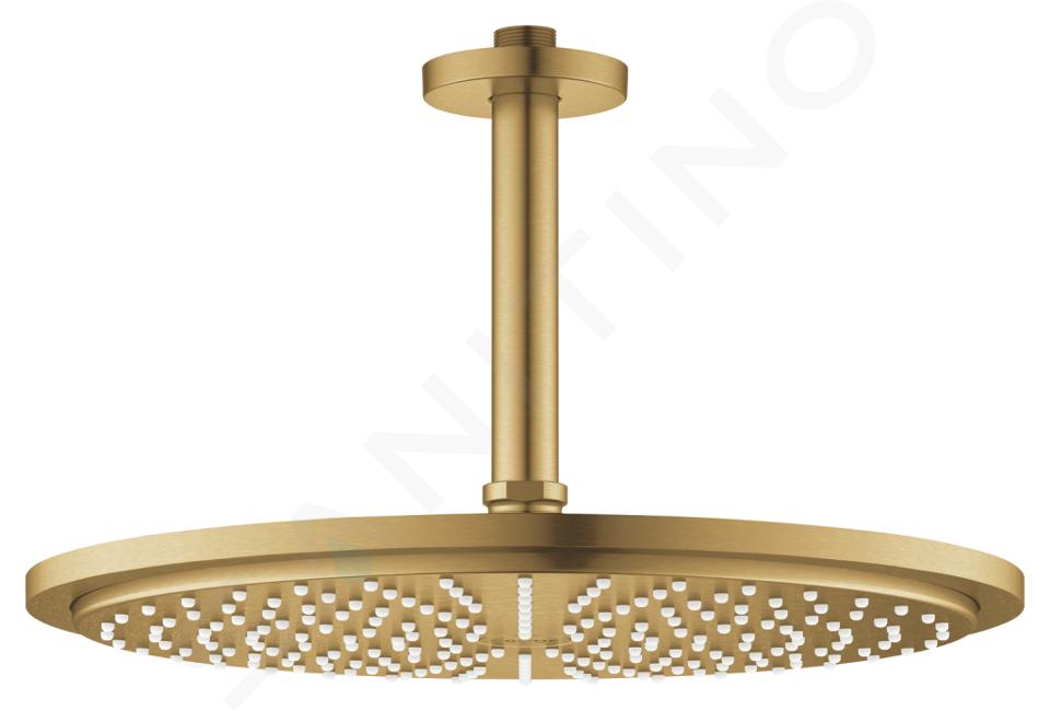 Grohe Rainshower Cosmopolitan - Hoofddouche 310, douchearm 14 cm, 1 straalsoort, geborsteld Cool Sunrise 26067GN0