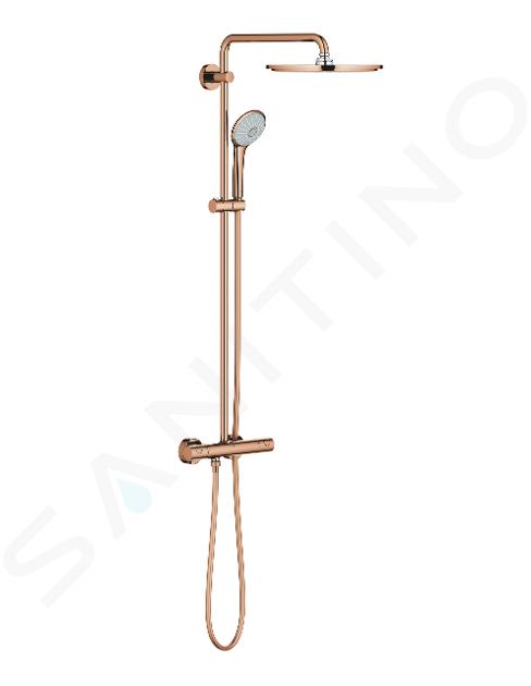 Grohe Euphoria - Sistema de ducha 310 con termostato empotrado, Warm Sunset 26075DA0