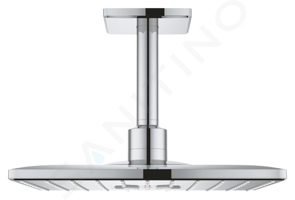 Grohe Rainshower SmartActive Cube - Pălăria de duș 310, braț de duș 14 cm, 2 jeturi, crom 26481000