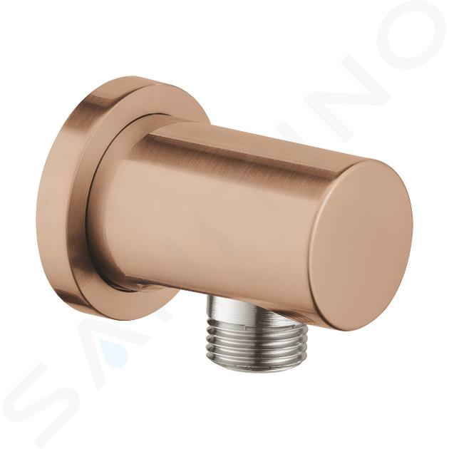 Grohe Rainshower - Codo de conexión de pared, Warm Sunset cepillado 27057DL0