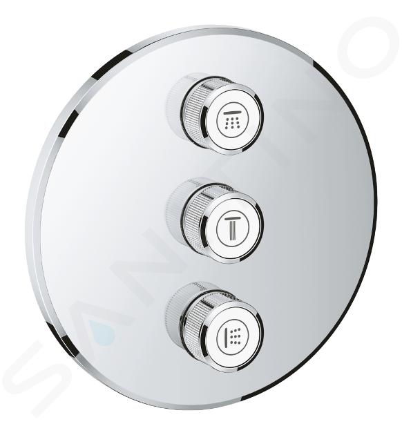 Grohe Grohtherm SmartControl - Unitate de control încastrată pentru 3 consumatori, crom 29122000