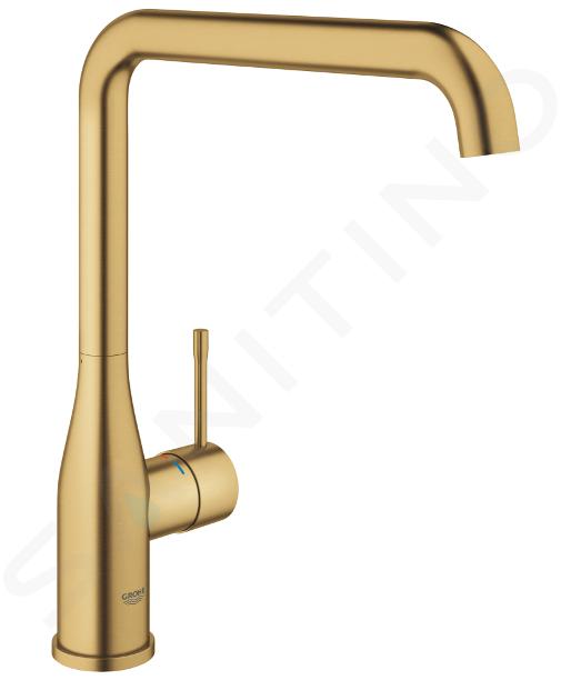 Grohe Essence - Grifo monomando de fregadero, Cool Sunrise cepillado 30269GN0