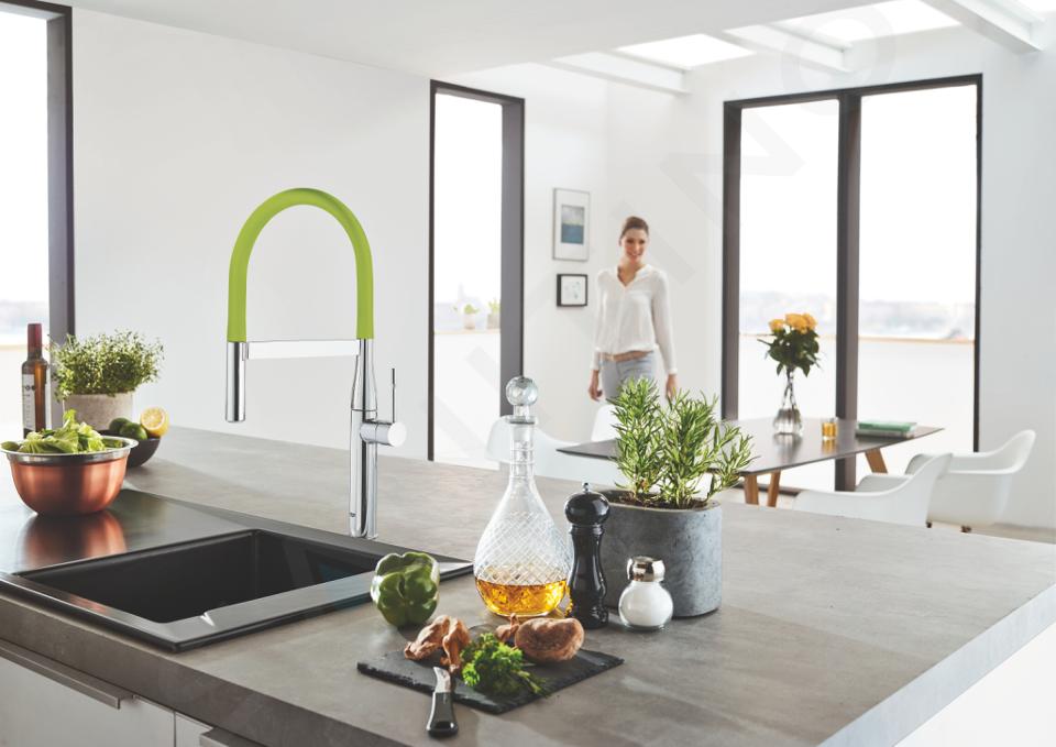 Grohe Essence - Flexible robinet de cuisine, jaune 30321YF0