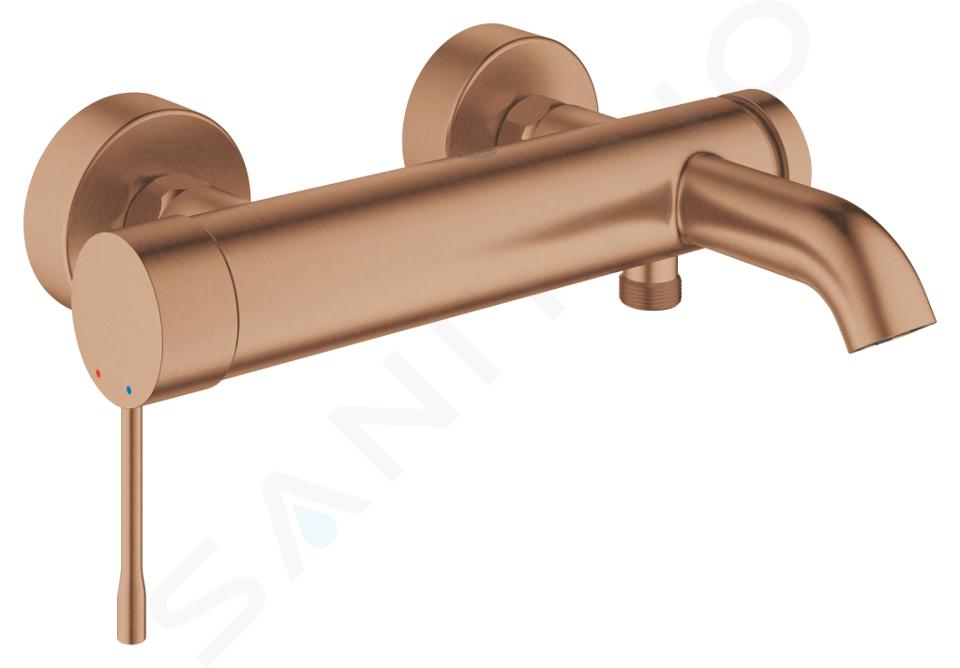 Grohe Essence - Baterie cadă, Brushed Warm Sunset 33624DL1