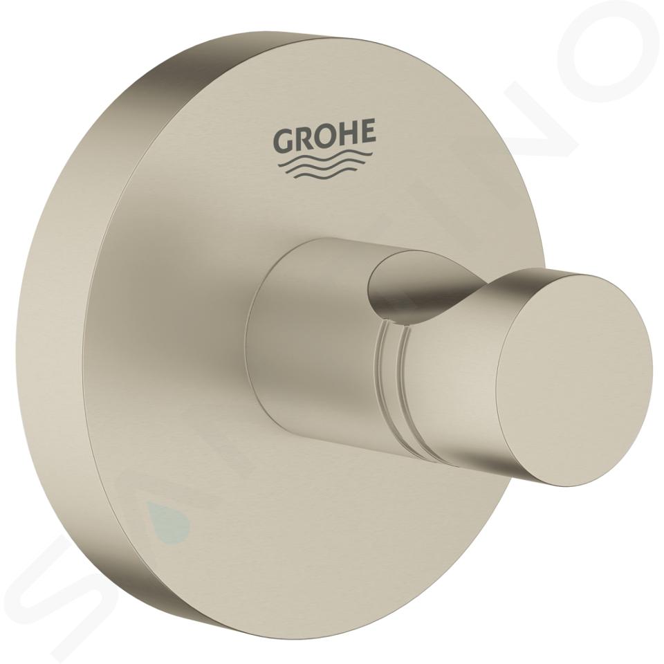 Grohe Essentials - Crochet pour peignoir, nickel brossé 40364EN1