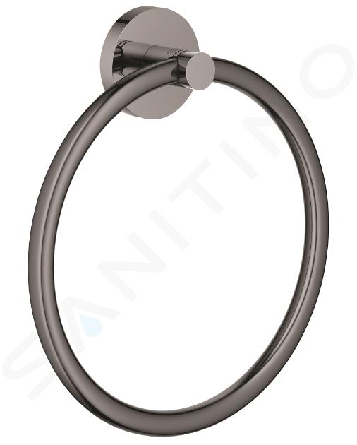 Grohe Essentials - Handtuchhalter, Hard Graphite gebürstet 40365AL1