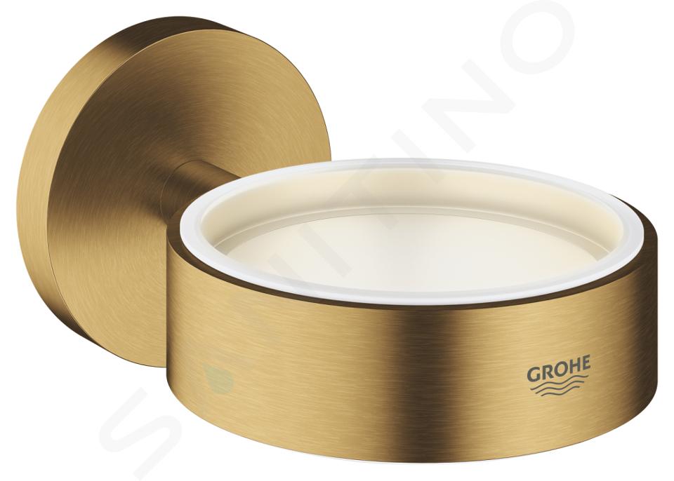 Grohe Essentials - Držiak pohára/mydlovničky, kefovaný Cool Sunrise 40369GN1