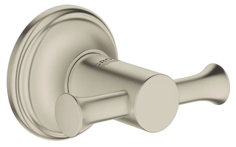 GROHE Essentials - crochet pour peignoir (crochet robuste, finition