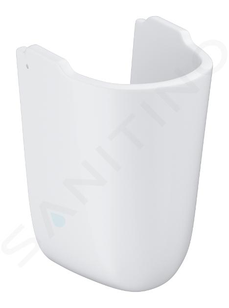 Grohe Bau Ceramic - Semi pedestal para lavabo, blanco alpino 39426000