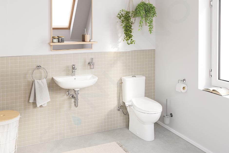 Grohe Bau Ceramic WC à poser, blanc alpin (39430000)