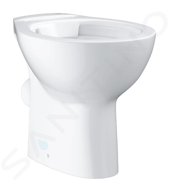 Grohe Bau Ceramic - WC a terra, rimless, bianco alpino 39430000