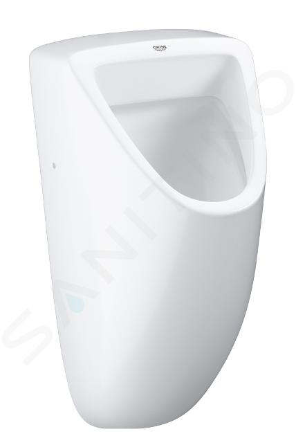 Grohe Bau Ceramic - Pissoir, Anschluss hinten, Alpinweiß 39438000