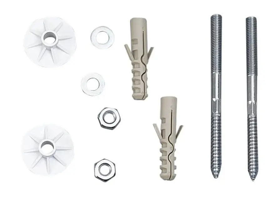 Sapho Toebehoren - Set UAK14 voor bevestiging van wastafels, schroef 10x120 mm 40017