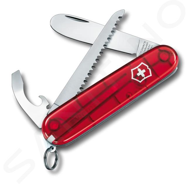 VICTORINOX - Stredný vreckový nôž pre deti, 9 funkcií, červená 0.2373.T