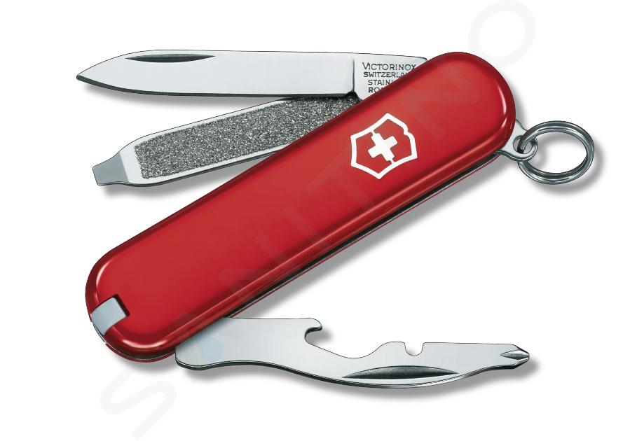 VICTORINOX - Malý vreckový nôž, 9 funkcií, červená 0.6163