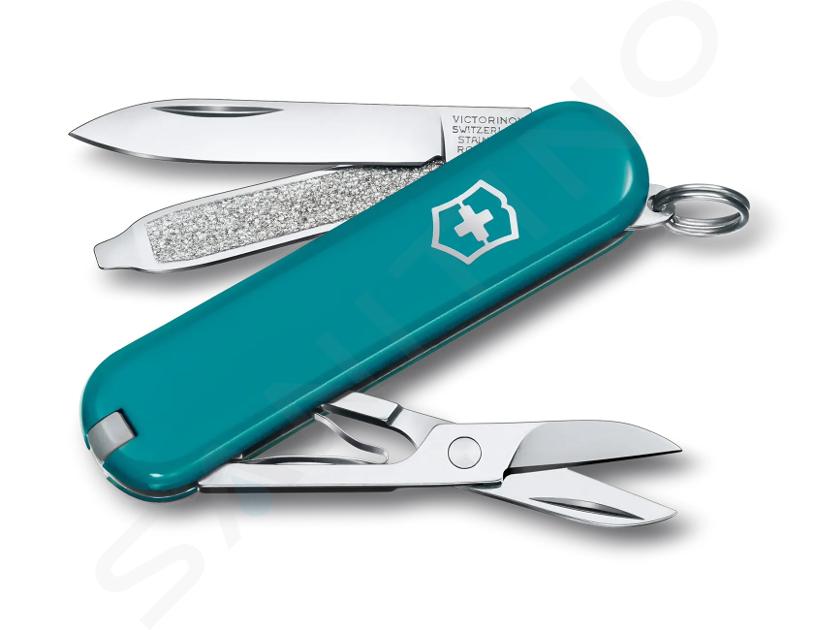 VICTORINOX - Malý vreckový nôž, 7 funkcií, modrá 0.6223.23G