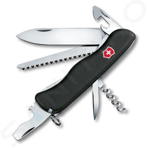 VICTORINOX - Veľký vreckový nôž, 12 funkcií, čierna 0.8363.3