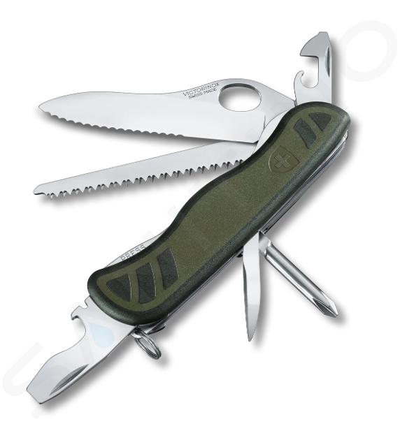 VICTORINOX - Veľký vreckový nôž, 10 funkcií, zelená 0.8461.MWCH