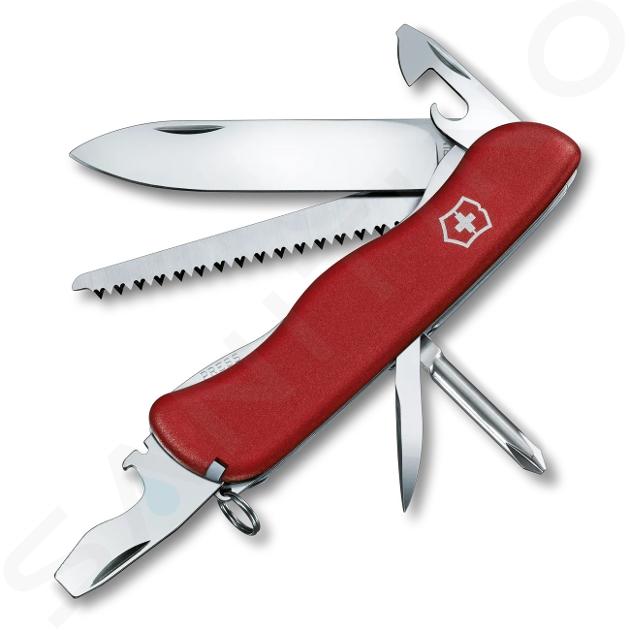 VICTORINOX - Velký kapesní nůž, 12 funkcí, červená 0.8463