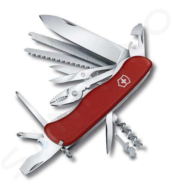 VICTORINOX - Duży scyzoryk, 21 funkcji, czerwony 0.8564