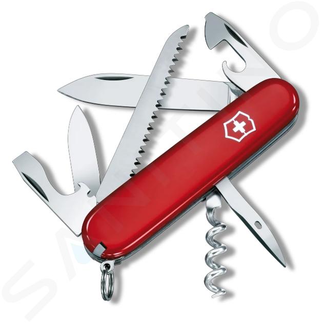 VICTORINOX - Střední kapesní nůž, 13 funkcí, červená 1.3613