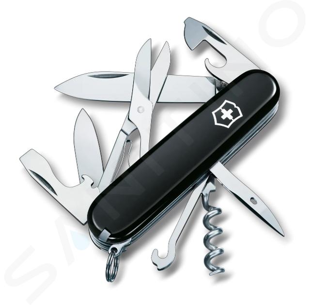 VICTORINOX - Stredný vreckový nôž, 14 funkcií, čierna 1.3703.3