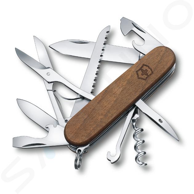 VICTORINOX - Střední kapesní nůž, 13 funkcí, dřevo 1.3711.63