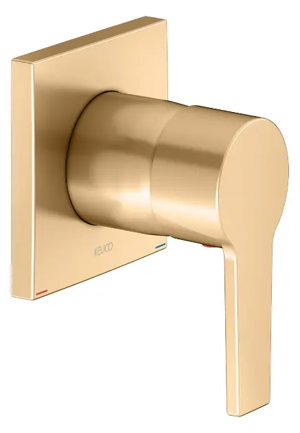 Keuco Edition 11 - Miscelatore doccia da incasso, ottone spazzolato 51151250002