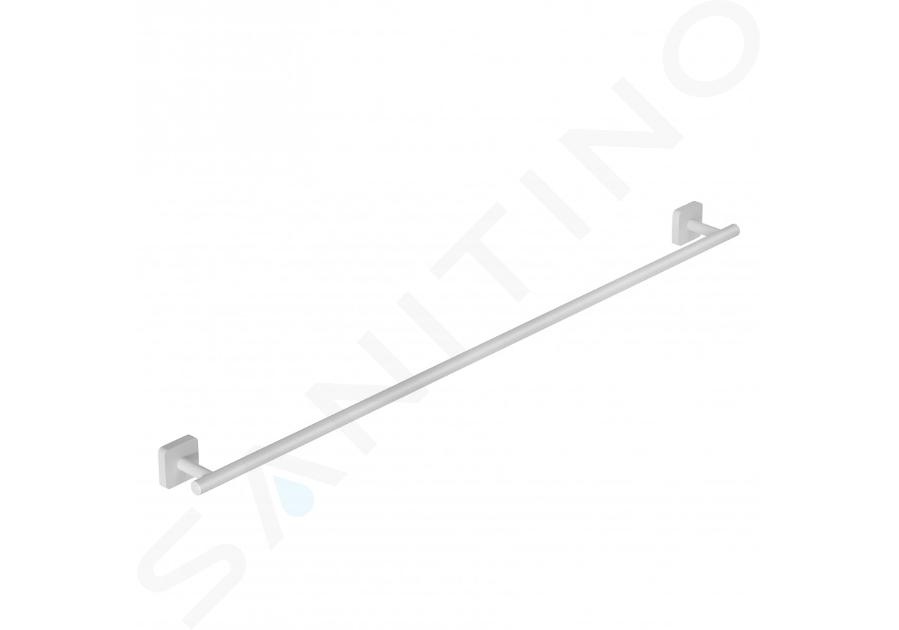 Kludi Vela S - Porte-serviettes, longueur 85 cm, blanc mat 2596153