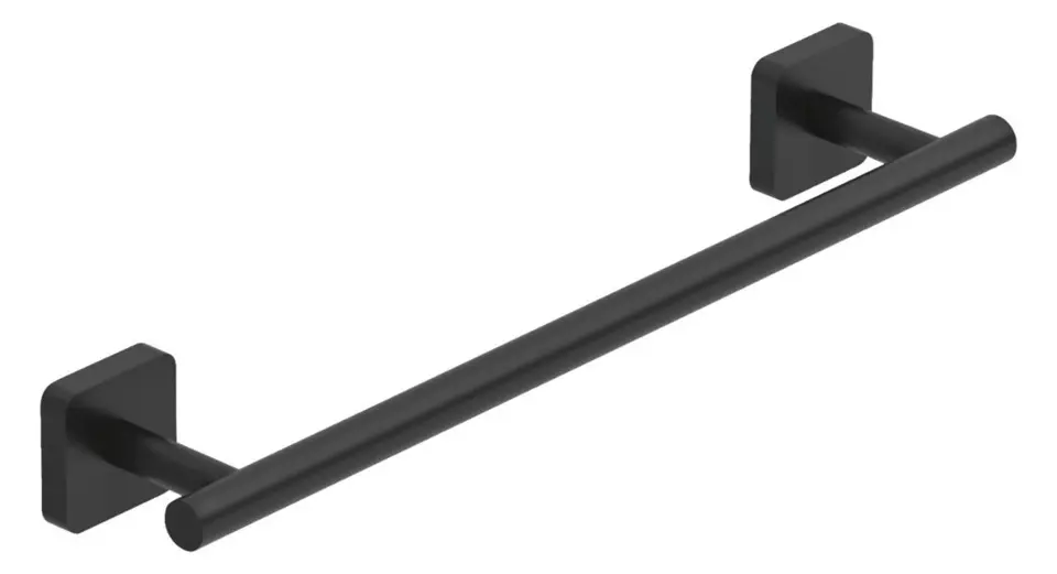 Kludi Vela S - Suport prosop, lungime 35 mm, negru mat 2596239